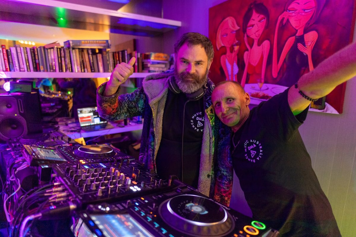 DMA artists behind the decks
